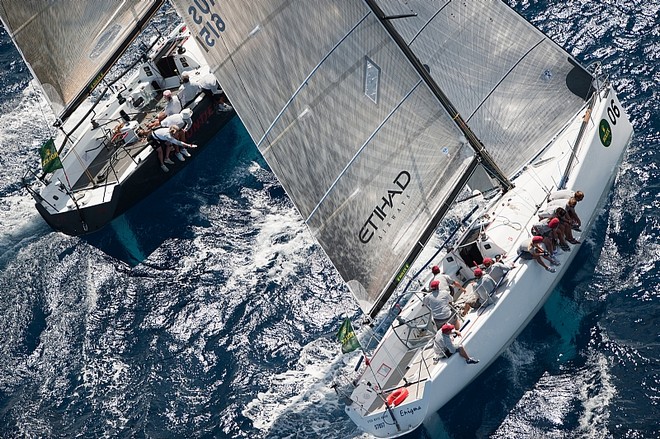 ENIGMA and STRUNTJE LIGHT - Rolex Farr 40 World Championship 2011 ©  Rolex/ Kurt Arrigo http://www.regattanews.com